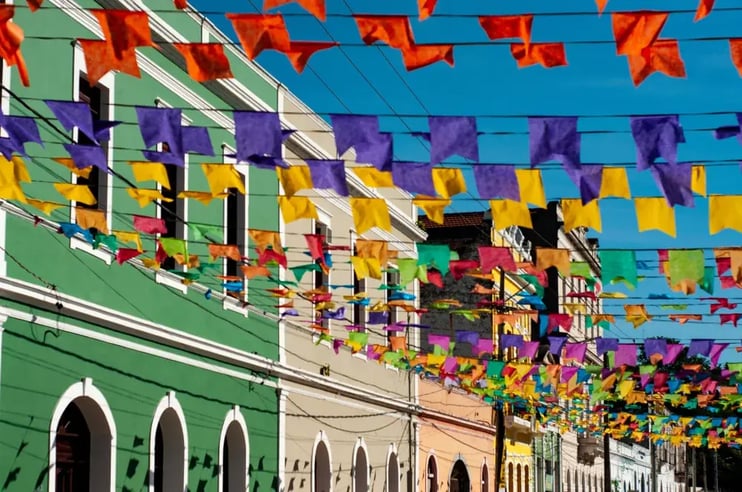 Bandeiras de São João em Corumbá