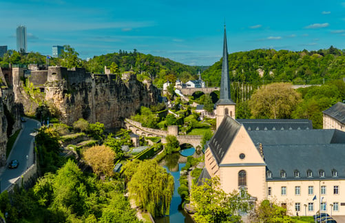 países mais ricos do mundo Luxemburgo