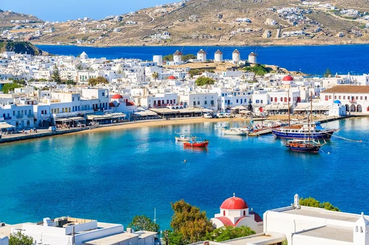 Mykonos cidades europeias