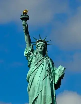 quanto custa viajar para os Estados Unidos estátua da liberdade